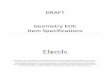 Geometry EOC Item Specifications - Dolfanescobar's .Geometry EOC Item Specifications Florida Standards