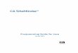 Programming Guide for Java - CA Technologies SiteMinder 12 52 SP1-ENU... · Obtain a Session ... Anonymous Template ... The Required JAR File 