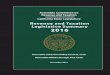 Legislative Summary Revenue and Taxation 2016 · 2017-01-11 · Assembly Committee on PubliC sAfety Assembly Committee on Revenue and Taxation Honorable Sebastian Ridley-Thomas, Chair