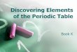 Discovering Elements of the Periodic Table · Use a periodic table to help you identify each ... Rearrange the symbols for the elements and use the clues provided to ... Answers p