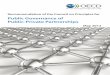 OECD’s Public Governance of PPPs · On the proposal of the Public Governance Committee: I. Recommends that Members take due account of the Principles for public governance of Public-Private