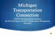 Michigan Transportation Connection - .Michigan Transportation Connection MPTAâ€™s Michigan Model