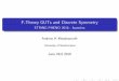 F-Theory GUTs and Discrete Symmetrystringpheno2016.physics.uoi.gr/B3/5-A.Meadowcroft.pdf · Phenomenological implications of a minimal F-theory GUT with discrete symmetry JHEP 1510