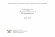 AAbbssttrraacctt - Department of Agriculture, Forestry …nda.agric.za/docs/statsinfo/Ab2012.pdf · AAbbssttrraacctt off ... E-mail: SheilaF@daff.gov.za This edition of the Abstract