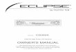 OWNER'S MANUAL - ECLIPSE1-1456A).pdf · OWNER'S MANUAL We appreciate your purchase of this receiver. Please read through this manual for correct operation. ... How to contact customer