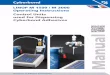 Cyberbond LINOP M 1500 / M 2000 Operating … The Power of Adhesive Information® Manual LINOP M 1500 / M 2000 Control Units used for Dispensing Cyberbond Adhesives Operating Instructions