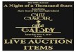 Saturday May 6, 2017 5 p.m. LIVE AUCTION ITEMS .Saturday May 6, 2017 5 p.m. The 28th Annual Benefiting