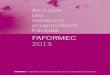 FAFORMEC 2013 - acupuncture-medicale.org Faformec 2013-final.pdf · CHALET DE LYS BLANC - CH-1660 CHATEAU D’OEX - SUISSE ... CES Anesthésie Réanimation (1988) Association : CLA