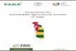 Innovation for Sustainable Agricultural Growth in Togo · PNIASA Programme national di v Àestisse uet agicole et de sécurité alimentaire / National Agricultural Investment and