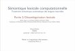 S©mantique lexicale computationnelle - L'UFR amsili/Ens10/pdf/slidesAnaSem...  S©mantique lexicale