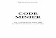 Code minier - .republique du senegal code minier loi n° 88-06 du 26 ao›t 1988 decret n° 89-907