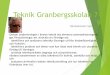Teknik Granbergsskolan 7-9) - bollnas.se · Åk 7: Ritteknik t ex brobygge där även Sketchup och rapportskrivning är en del. Studiebesök i Höstbodarna där vi studerar och dokumenterar
