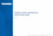 POWER & FORCE LIMITING (PFL) APPLICATION …yaskawa.co.il/wp-content/uploads/2017/12/HC10_PFL... · Power & Force Limiting (PFL) Function Example ... • Point1 / Point2: Coordinates