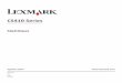 CS410 Series - publications.lexmark.compublications.lexmark.com/publications/pdfs/2007/cs410/UG/EPS/CS410... · Rahan ja ympäristön säästäminen.....95 Paperin ja väriaineen