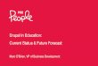 Drupal in Education: Current Status & Future Forecast · Drupal in Education: Current Status & Future Forecast Marc O’Brien, VP of Business Development . Propeople ... What’s