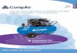 Les nouveaux compresseurs à pistons CompAir …€¦ · Plein d’huile compresseur fait avec l’huile synthétique CompAir CLS 2000 qui améliore les performances, la lubriﬁ