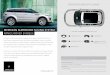 MERIDIAN SURROUND SOUND SYSTEM RANGE ROVER EVOQUE · Among the many luxurious features integrated into the Evoque is the Meridian Surround Sound System, using award-winning, state-of-the-art