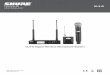 ULX-D Digital Wireless Microphone System .3 General Description Shure ULX-D Digital Wireless offers