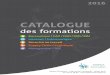 Catalogue - athena-formation.frathena-formation.fr/wp-content/uploads/2016/05/Catalogue-Athéna... · Catalogue des formations Bureautique / Cao / D ao / P ao / BIM Internet / Informatique