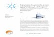 Determination of water soluble vitamins with the Agilent ... · Determination of water soluble vitamins with the Agilent 1120 Compact LC after method development with the Agilent