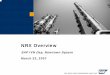 NRX Overview - American Chemistry Council · Process Industries Discrete Manufacturing Service Industries Defense & Security ... SAP VIP by NRX on SAP America Price List (Dec 2005)