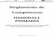 Reglamento de Competencia HANDBALL PRIMARIAeducacionbasica2017.conade.gob.mx/documentos/Primaria/Primaria... · Reglamento de Competencia Handball - 5 - Los arcos deberán estar provistos