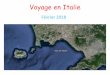 Voyage en Italie - clg-marcel-proust-illiers-combray.tice ...clg-marcel-proust-illiers-combray.tice.ac-orleans-tours.fr/php5/... · •Carte d’identité •Carte d’assurane maladie