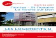 LES LOGEMENTS U - Nantes-Pays de la Loire · Les logements du Crous sont meublés : lit, table, chaise, bureau, meuble de ... 30 chambres meublées réhabilitées de 9 m² (cuisine