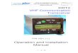 VHF Communication Transceiver - PJ Aviation · User & Installation manual VHF- Communication Transceiver Doc.-Nr: DE-3000-800100e KRT2 & KRT 2A Revision 4.0 2 of 45 Record of Revisions
