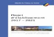 Projet d’établissement 2017 – 2021 - Hopital et Maisons de Retraite à Crépy en ... · 2018-01-05 · 2.6.4 L’enrichissement de la vie institutionnelle au sein du GHT 