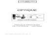 OPTIQUE : TRAVAUX DIRIGES N°1 - Les CPGE de …cpge.loritz.free.fr/cours/optique/tp optique.pdf · Ce TP a pour but de familiariser les élèves avec le matériel d’Optique. Dans