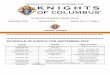 SCHEDULE OF EVENTS F - kofc7613.org · SCHEDULE OF EVENTS FOR SEPTEMBER 2018 St. Mark the Evangelist Catholic Church September 2018 Council #7613 Editor: SK A. C. Rogers