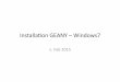 Installaon)GEANY)–Windows7) - la.epfl.ch · Hacking Geany Plugin API Support Plugins / Wishlist ... msys-base Class bin bin bin bin bin bin bin Installed Version Repository Version