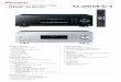 Stereo Receiver with Phono Input, SX-20DAB-K/-S … · Stereo Receiver with Phono Input, DAB/DAB+, and FM Tuner SX-20DAB-K/-S SX-20DAB-K SX-20DAB-S SPECIFICATIONS