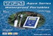 The Aqua Series enclosure is waterproof to IP65, and …aquaspex.com.au/info/brochures/Aqua_Series.pdf · Aqua-CP Conductivity-TDS-pH Temperature Meter Aqua-CP/A Conductivity-TDS-pH