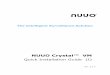 The Intelligent Surveillance Solution - NUUO Inc.nuuo.com/backend/CKEdit/upload/files/Crystal VM Quick Installation... · The Intelligent Surveillance Solution ... Although vCenter