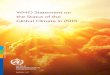 WMO Statement on the Status of the Global … Introduction The WMO Statement on the Status of the Global Climate in 2015 covers many aspects of the cli - mate system, including atmospheric