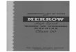 Merrow-60-partsbook-english - hensewfiles.com · descriptive list of parts trade marx merrow reg. u.s. pat. off. and foreign countries trimming and overseaminc machine 60 the merrow