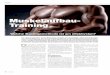 Muskelaufbau- Training · PDF file80 F&G 1/2017 D as Trainingsziel Muskelaufbau (Hypertrophie) ist nicht nur für Bodybuilder, die diese Thematik ja bereits im Namen führen, interes-sant