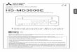 * MD3000E/Ger/00/front cover - mitsubishi-photo.cz · Dieser videokassetten-recorder entspricht den Anforderungen der EG Richtlinie 89/336/EWG, 93/42/EWG und 93/68/EWG. Die Anforderungen