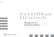 Zertifikat Deutsch - sumadiklaten.files.wordpress.com · Mündliche Prüfung 21 Antwortbogen 28 Das Zertifikat Deutsch wurde gemeinschaftlich entwickelt vom Goethe-Institut (GI),
