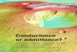 Conductance or admittance? - rs1. Conductance or admittance? Admittance detector: Exploration for