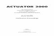 Actuator 2000€¦ · B. Schröer AXON Technologie Consult GmbH, Bremen, ... General Manager Organiser ACTUATOR 2000. ACTUATOR 2002 ... J. Kim, J.-K. Doo, S.-B. Choi