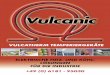VULCATHERM TEMPERIERGERÄTE - vulcanic.com · Klemm-Flanschheizkörper Seite 40 Keramische Heizpatronen Seite 41 Anschlussgehäuse für Heizkörper ... Lebensdauer und Stabilität