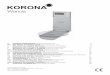 Wanda - KORONA electric GmbHkorona-electric.de/_media/products/pdf_instruction-manuals/75870.pdf · 2 Multifunktions – Waage Eigenschaften • Digitale Küchenwaage, Wiegeschritte