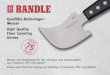 318 - bandleknives.com Bodenbelagsentfernung RemovingFloorCovering. Bandle Messer- und Werkzeugfabrik Dr. Karl-Storz-Straße 16 D-78532 Tuttlingen/Germany Tel. +49 74 61 / 4054 Fax