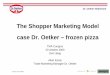 The Shopper Marketing Model case Dr. Oetker marketing mod… · Dr. Oetker Nederland 2 Agenda Introduction The checklist Shopper relevance Trade marketing The scope Shopper & consumer