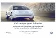 Volkswagen goes Adaptive - its-mobility.de · Volkswagen is going to introduce a centralized architecture with focus on updatability and upgradability of customer functions Volkswagen
