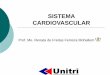 SISTEMA CARDIOVASCULAR - … · Divisão do Sistema Circulatório Sistema vascular sanguíneo: vasos condutores de sangue (artérias, veias, capilares) e o coração. Sistema linfático: