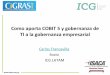 Como aporta COBIT 5 y gobernanza de TI a la …m.isaca.org/chapters8/Montevideo/cigras/Documents... · Dirigir Supervisar s Programas de Cambio Operaciones TI ... – Como se relacionan